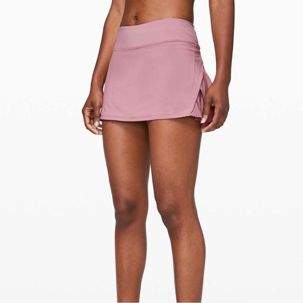 Mauve Lululemon Tennis Skirt, Size 6